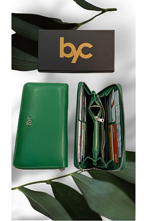 کیف پول سبز زنانه ابعاد بزرگ BYC BERYA - کد 734617367
