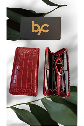 کیف پول قرمز زنانه ابعاد بزرگ BYC BERYA - کد 734629000