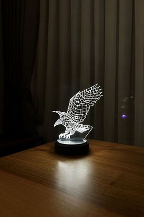 چراغ مطالعه / رومیزی طوسی اکریلیک BY-LAMP - کد 711502573