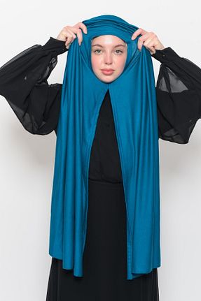 شال فیروزه ای زنانه ویسکون Altobeh - کد 735189628