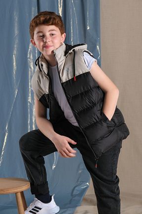 جلیقه مشکی بچه گانه رگولار Pina Kids - کد 260755673