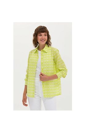 پیراهن زرد زنانه رگولار U.S. Polo Assn. - کد 734226494