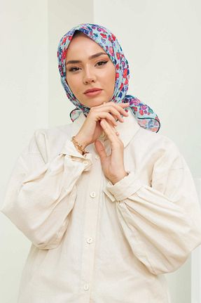 روسری صورتی %100 پنبه Silk Home - کد 728908714