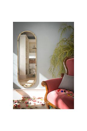 آینه قهوه ای MDF nysamo - کد 735045839