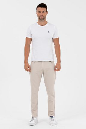 شلوار مشکی مردانه پنبه - الاستین U.S. Polo Assn. - کد 735499754