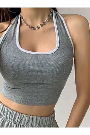 بادی طوسی زنانه Boyundan Bağlamalı JamaisVu - کد 735676251