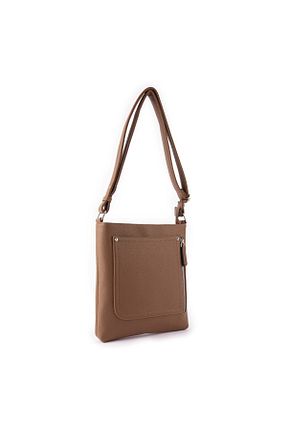 کیف پستچی قهوه ای زنانه چرم مصنوعی Gio Mi - کد 736038692