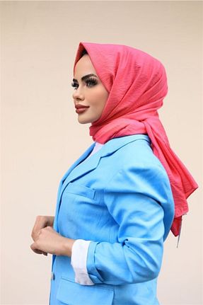 شال صورتی زنانه جاز İpekel - کد 212304981