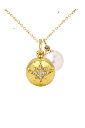گردنبند مروارید طلائی BELFDESIGN - کد 322065735