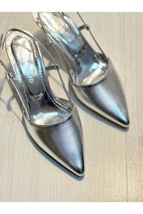 کفش پاشنه بلند کلاسیک زنانه چرم مصنوعی پاشنه نازک پاشنه متوسط ( 5 - 9 cm ) کد 736384766
