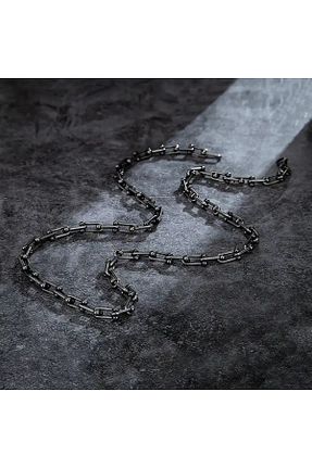گردنبند استیل ( فولاد ) طوسی زنانه استیل (فولاد) VoNoCHoR - کد 735231581