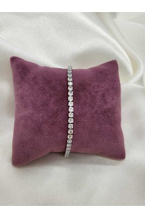 دستبند جواهر زنانه زیرکن stainless steel - کد 701556297