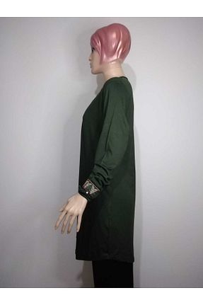 تونیک سبز زنانه بافتنی YAŞAR TRİKO - کد 735543228