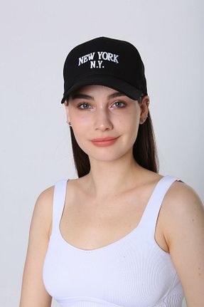 کلاه مشکی زنانه پلی استر Luminos Butik - کد 690635051