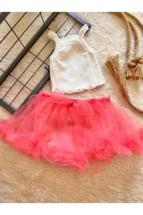 ست نوزادی صورتی بچه گانه پنبه ای BAHNUR - کد 736247695