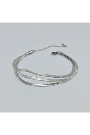 دستبند استیل زنانه فولاد ( استیل ) کد 736274907