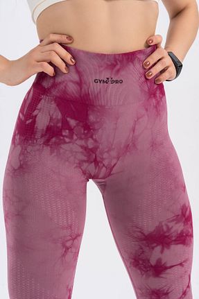 ساق شلواری اسپرت زرشکی زنانه بلند GYMXPRO - کد 734427963