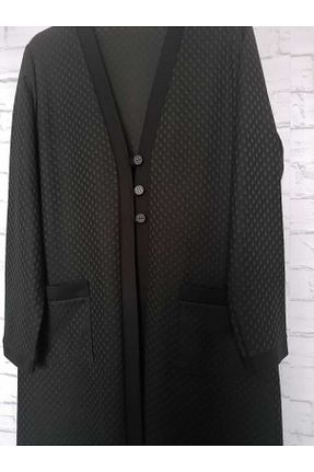 کت سایز بزرگ خاکی زنانه نخ anne moda ankara - کد 736127196