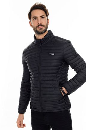 کاپشن مشکی مردانه رگولار Lumberjack - کد 7074281