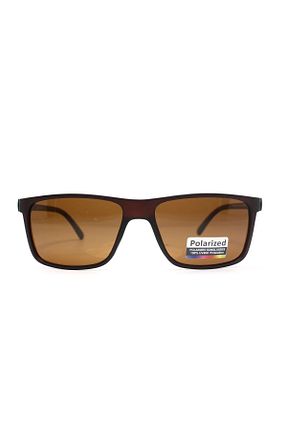 عینک آفتابی قهوه ای مردانه 53 Max Polo Polarized - کد 33531652