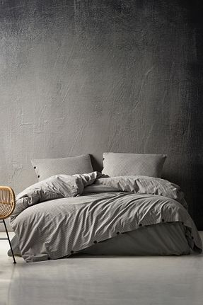 روتختی دونفره طوسی پنبه ای Berolige - کد 33725641