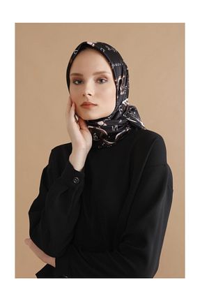 روسری مشکی پلی استر Differenza - کد 35289123