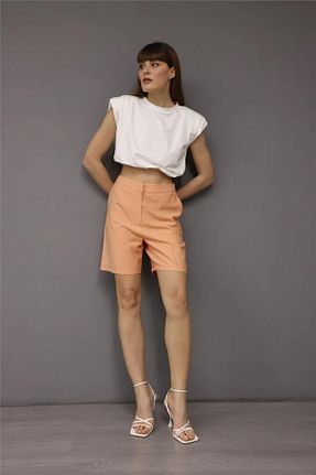 شلوارک و برمودا صورتی زنانه Relaxed Lefon - کد 735136090