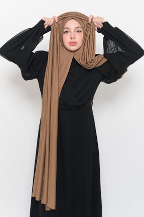 شال قهوه ای زنانه ویسکون Altobeh - کد 735189020