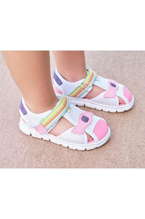 صندل سفید بچه گانه پاشنه ضخیم Vicco - کد 735439861