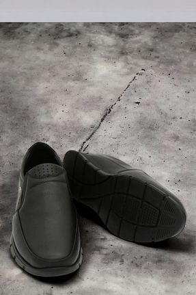 کفش کژوال مشکی مردانه چرم خالص PODOMED - کد 735875207