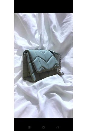 کیف دوشی سبز زنانه چرم مصنوعی The Moda - کد 736097999
