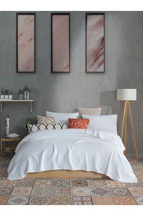 روتختی دونفره سفید پنبه ای destinyhometex - کد 736352086