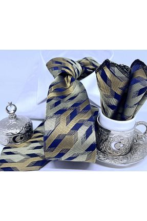 کراوات سرمه ای مردانه پارچه B