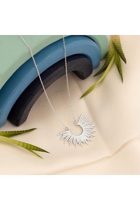 گردنبند نقره زنانه 925 عیار Dkmn Silver - کد 736920014