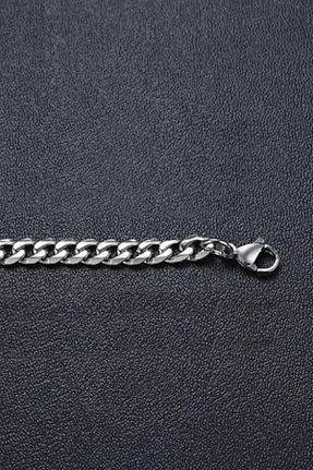گردنبند استیل ( فولاد ) مردانه استیل ضد زنگ UBUH SHOP - کد 737093086