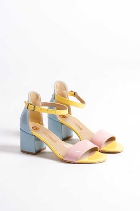 کفش پاشنه بلند کلاسیک زنانه جیر پاشنه ساده پاشنه متوسط ( 5 - 9 cm ) کد 736888458