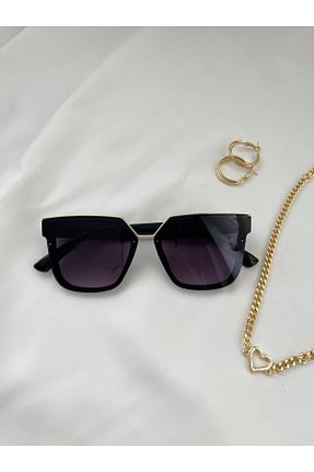عینک آفتابی مشکی زنانه UV400 gaamyeyes - کد 732662998