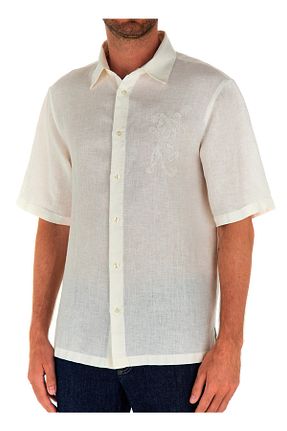 پیراهن سفید مردانه رگولار Bikkembergs - کد 737123987