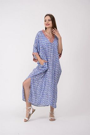 لباس آبی زنانه بافتنی ZTO - کد 736846419