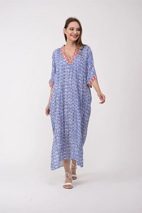 لباس آبی زنانه بافتنی ZTO - کد 736846419