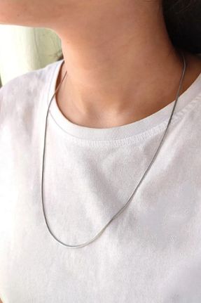 گردنبند استیل ( فولاد ) زنانه استیل ضد زنگ UBUH SHOP - کد 737093710