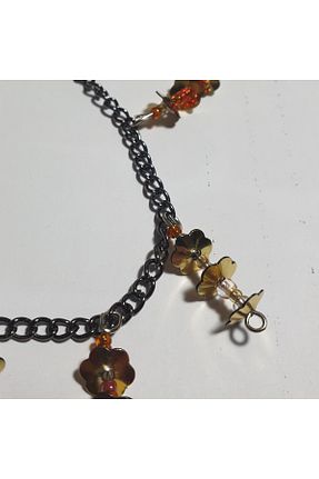 خلخال جواهر رنگی زنانه فلزی Ororabutik - کد 737106691