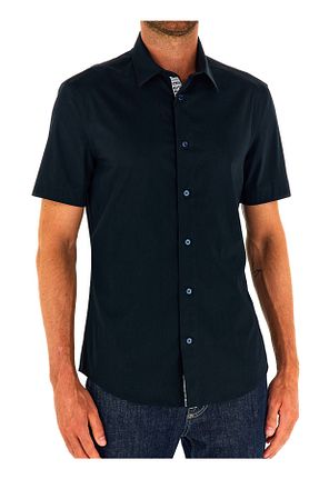 پیراهن آبی مردانه رگولار Bikkembergs - کد 737124068