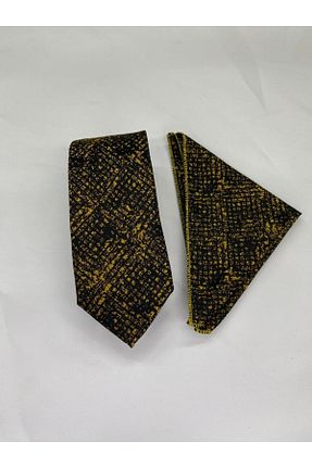 کراوات مشکی مردانه پلی استر GİORGİ CORN - کد 737809538