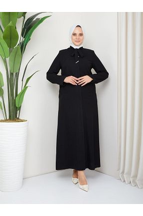کلاه و ابایا مشکی زنانه مخلوط پلی استر Günay Karaca - کد 736453787