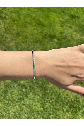 دستبند استیل (فولاد) زنانه استیل (فولاد) çıtırtı - کد 731381754