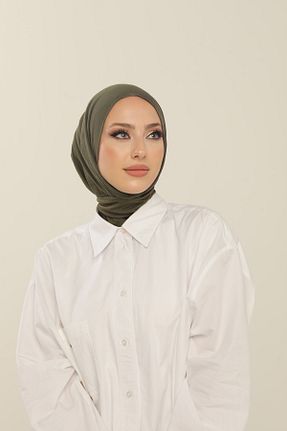 روسری خاکی پنبه ای Beyzak - کد 359421383