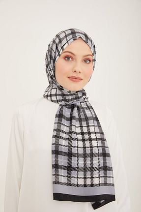 شال زرشکی زنانه پلی استر Armine - کد 736978954