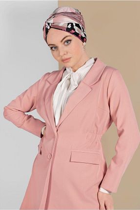 ست بالاتنه و پائین تنه حجاب صورتی زنانه رگولار TRENDTESETTÜR - کد 86186346