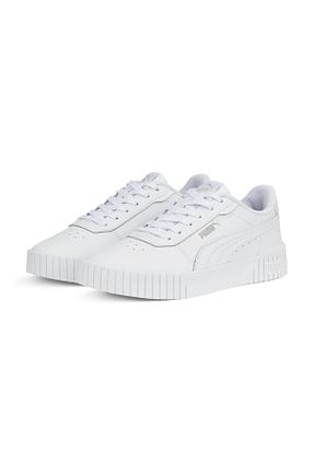 کفش اسنیکر سفید زنانه بند دار Puma - کد 737214321